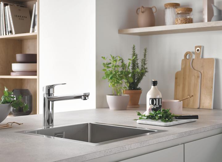 Produktbild Grohe K700 Edelstahlspüle (Unterbauspüle, 46.40 cm, 46.40 cm)