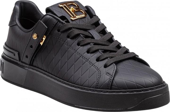 Produktbild Balmain b-court leather sneakers with diamond embossing (36)