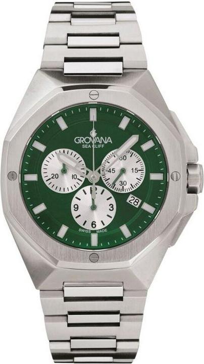 Actual product image Grovana Sea Cliff Chrono collection - Swiss made quartz watch (Swiss made)
