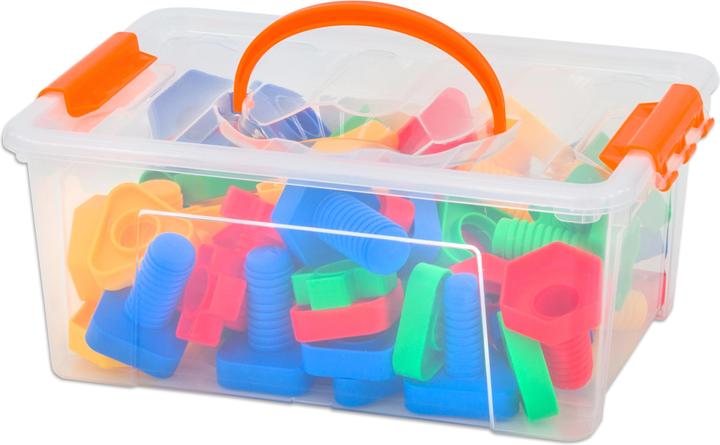 Actual product image Betzold Colorful screw game, 64 pcs.