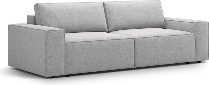 Actual product image Micadoni Boucle Sofa With Bed Function And Box, "Jodie", 3 Seats, 247x107x86 Made in Europe (2 person sofa, 3-seater, 4-seater)
