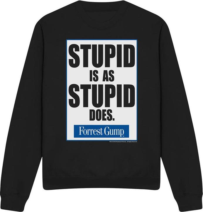 Produktbild Forrest Gump Stupid Is Sweatshirt (XXL)