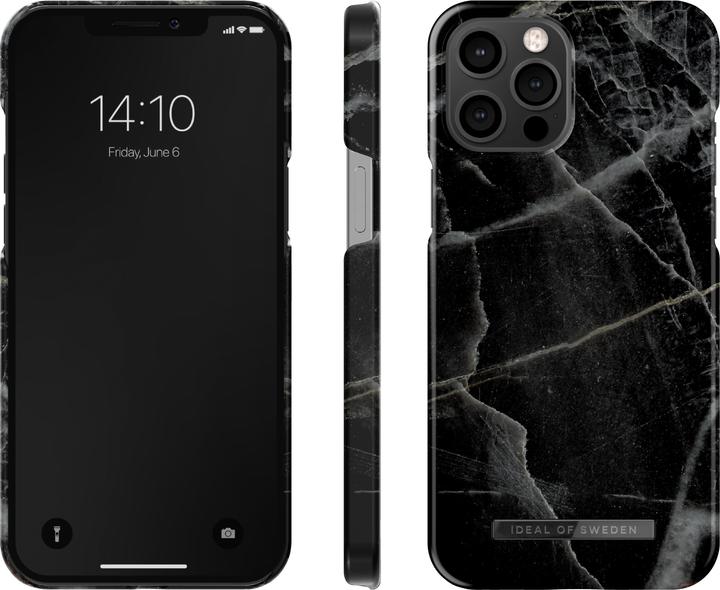 Immagine prodotto iDeal Of Sweden Designer Copertina rigida in marmo nero Thunder (Apple iPhone 12 Pro Max)