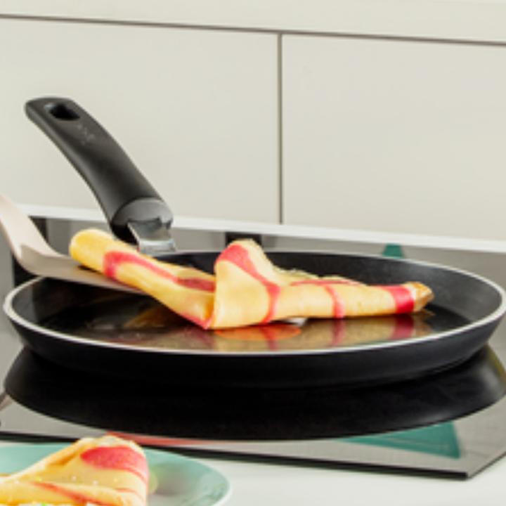 Actual product image Tefal Crêpes Pan Day by Day On 25 cm (25 cm, Pan set + pot set, Aluminium)