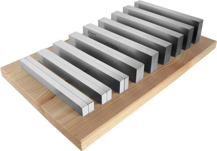 Actual product image Paulimot Parallelunterlagen-Set 18-teilig Länge 150 mm, Breite 8,5 mm