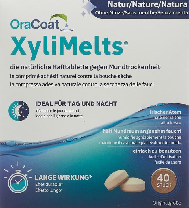 Produktbild Oscimed Sa Hafttabletten gegen Mundtrockenheit Nature ohne Minze (40 x, 186 ml, 50 g)