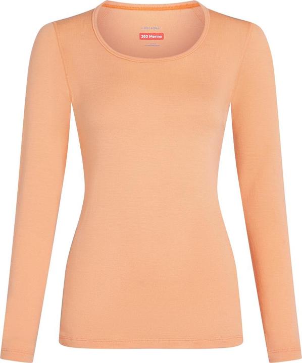 Icebreaker Women's Merino 260 Tech L/S Scoop