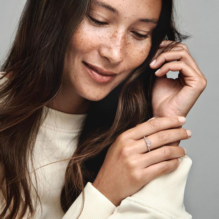 Produktbild Pandora Ring Sparkling Herbarium Cluster (58, 925 Silber)
