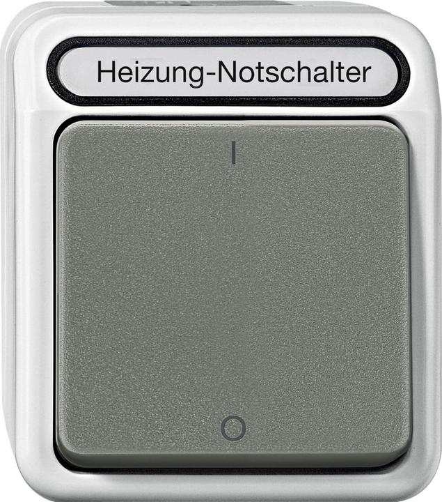 Actual product image Merten Heating emergency switch