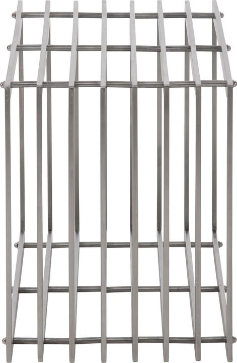 Image du produit CLP Support pour bois de chauffage Irving 40x50x150, acier inoxydable (40 x 50 x 150 cm)