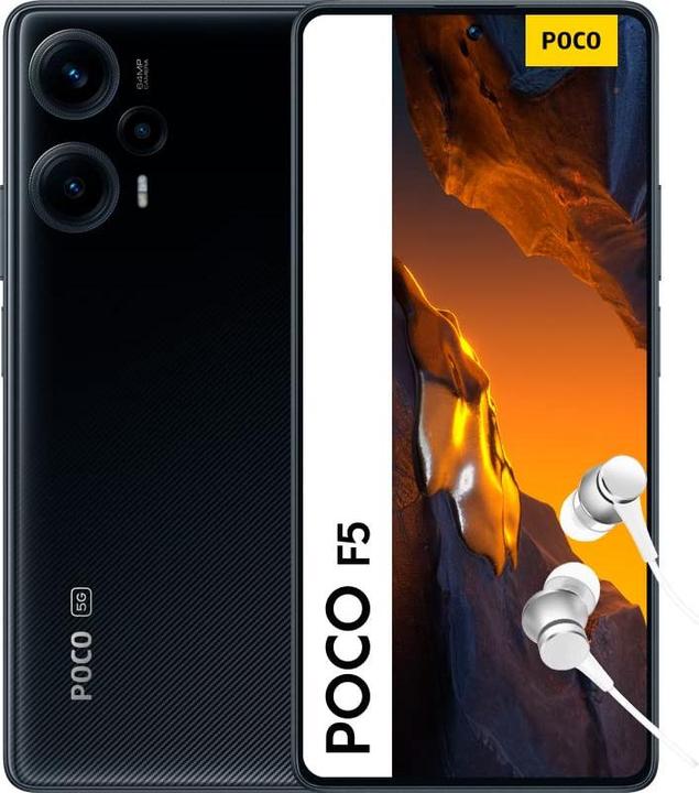 Immagine prodotto Xiaomi Poco F5 (256 GB, Nero, 6.67", Doppia SIM, 64 Mpx, 5G)