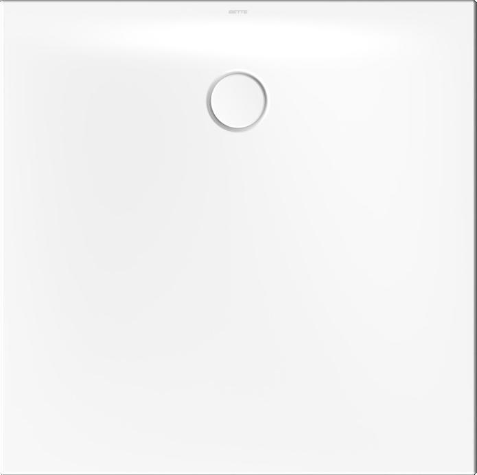 Bette Shower tray Floor Side 1000 x 1000 x 45 mm white gloss 3382