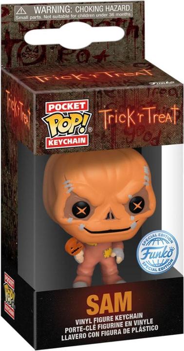 Produktbild Funko Trick R Treat POP! Vinyl Schlüsselanhänger 4 cm Sam unmasked Display (12)
