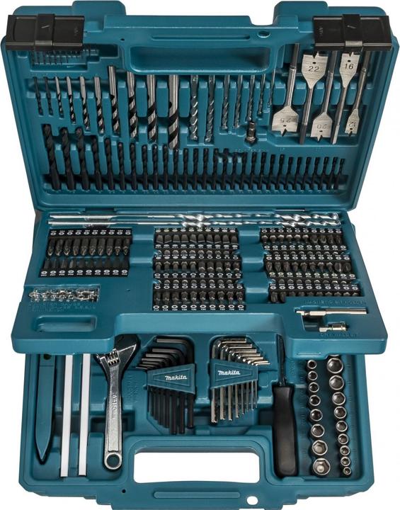 Image du produit Makita Jeu d'embouts de perçage 256 pièces (4 - 7.5mm)