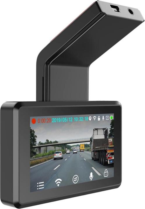 Actual product image ACV Full HD Dashcam incl. 3 Monitor Front DVR Function (Built-in display, Bluetooth, Rechargeable battery, Accelerometer, GPS receiver, Night vision, Built-in microphone, Full HD)