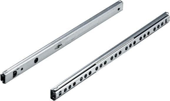 Produktbild Hettich Schubladenschiene Teilauszug 225-350 mm verzinkt 9136636 2 Stück