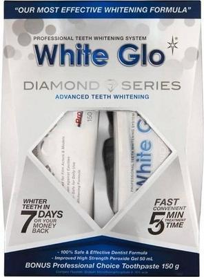 Immagine prodotto White Glo Sistema avanzato di sbiancamento dei denti della serie Diamond (50 ml, Gel)
