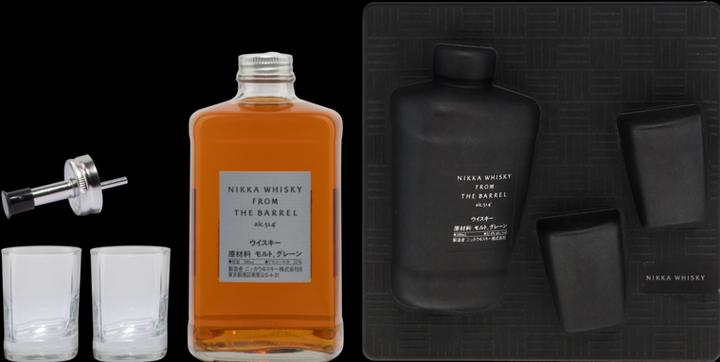 Immagine prodotto Nikka From the Barrel Coffret Silhouette mit 2 Gläser (Malto miscelato)