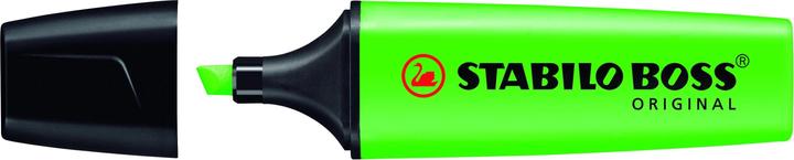 Produktbild STABILO Leuchtmarker grün, 10er Karton (Grün, 5 mm, 10 x)