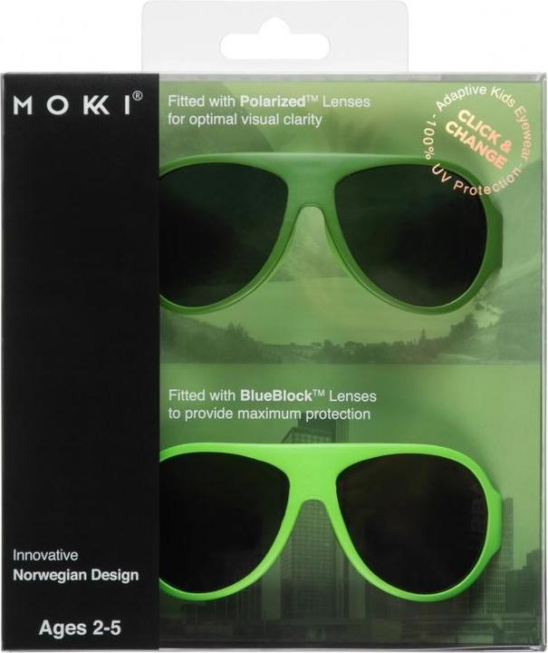 Produktbild Mokki Kinder Sonnenbrille grün years click & change