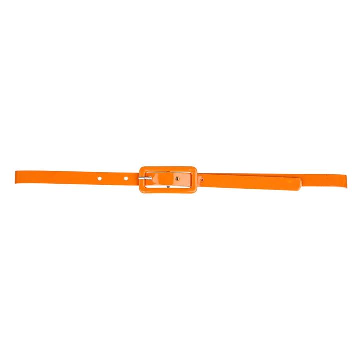 Actual product image Wicked Costumes 80s retro neon flash belt in neon orange