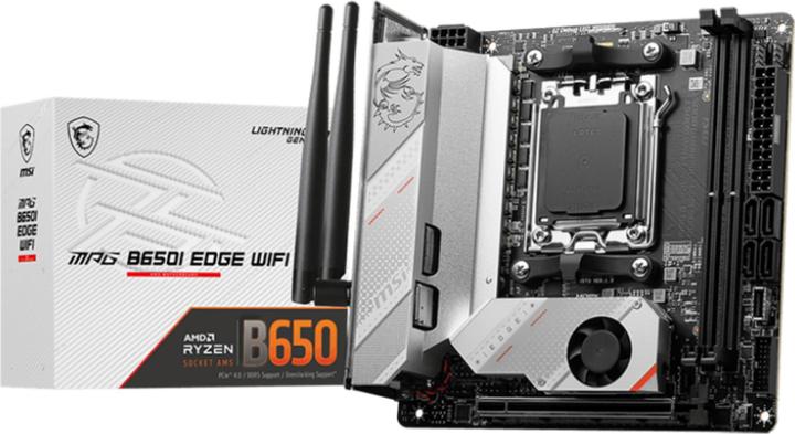 Immagine prodotto MSI MPG B650I EDGE WIFI (AM5, AMD B650, Mini-ITX)