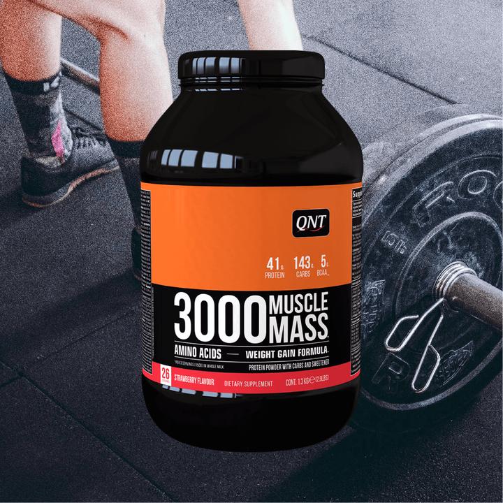 Produktbild QNT 3000 Muscle Mass Gainer 1.3kg (Fräser, 1 Stk., 1300 g)