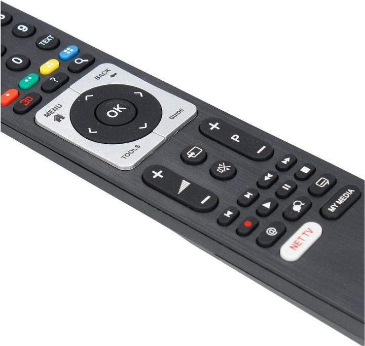 Produktbild TM Electron Fernbedienung TV LED, LCD, GRUNDIG, BEKO Schwarz (Universal Fernbedienung)