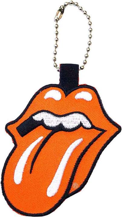 The Rolling Stones Classic Orange Tongue Schlüsselanhänger