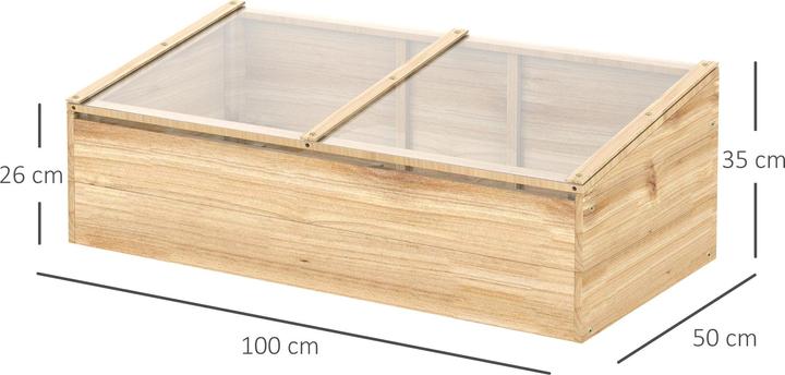 Image du produit Outsunny Serre en bois