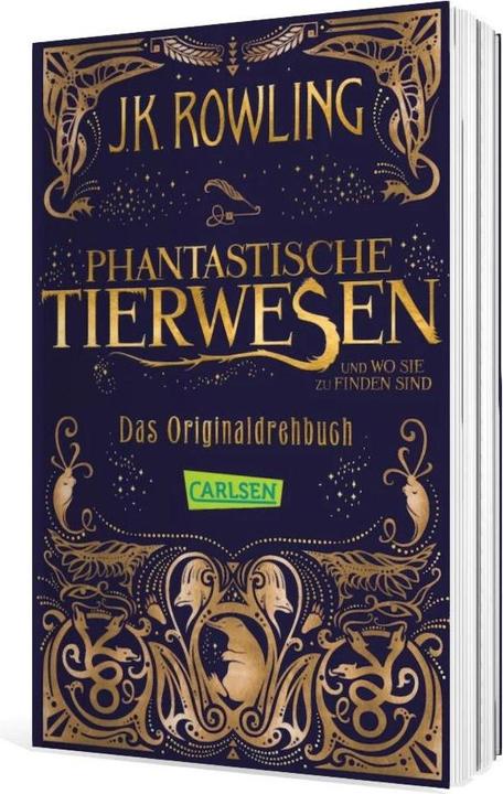 Produktbild Phantastische Tierwesen und wo sie zu finden sind: Das Originaldrehbuch (Deutsch, J.K. Rowling, 2018)