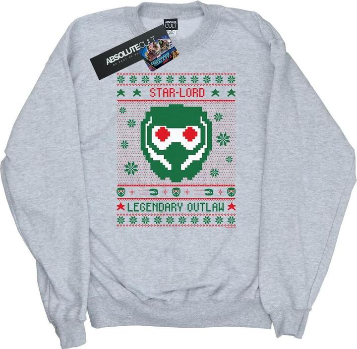Produktbild Guardians Of The Galaxy Vol. 2 Star Lord Fair Isle Sweatshirt (XL)