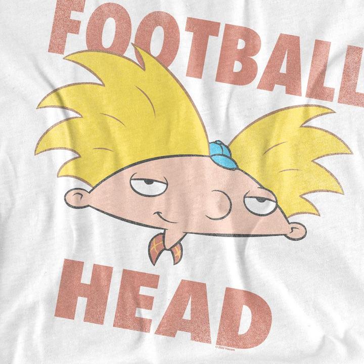 Image du produit Hey Arnold! - T-shirt FOOTBALL HEAD - Adulte (S)