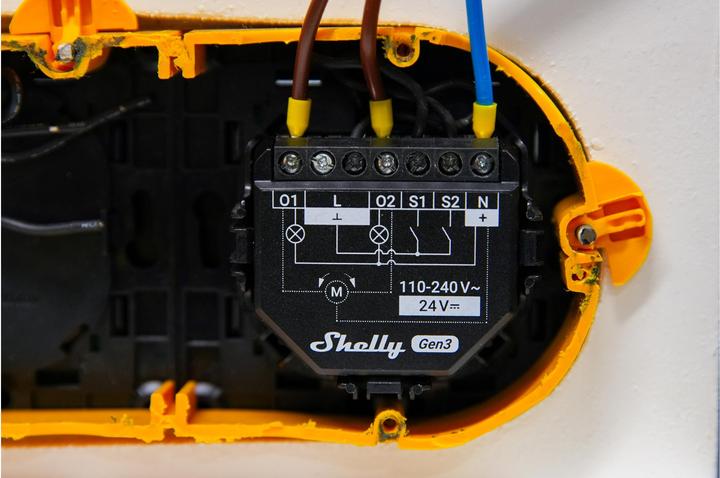 Produktbild Shelly 2PM Gen3 (Rolladenaktor)