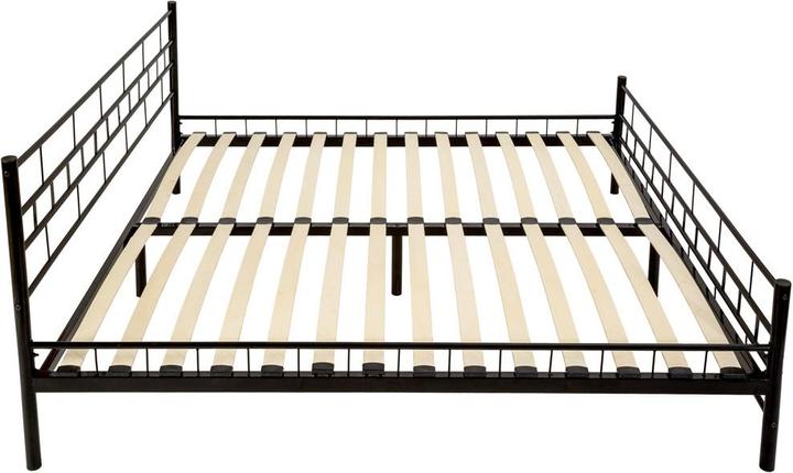 Produktbild tectake Metallbett (200 x 180 cm)