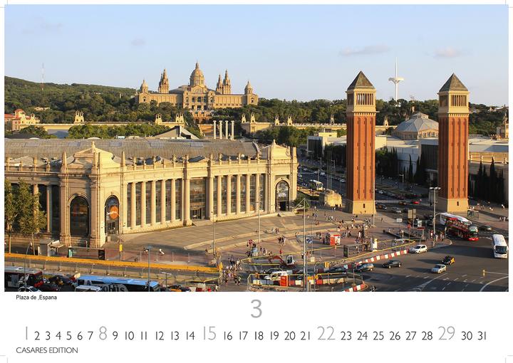 Produktbild Barcelona 2026 L 35x50cm (35 x 50 cm, Deutsch)