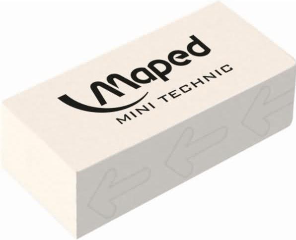 Actual product image Maped Plastic eraser Technic 300, white