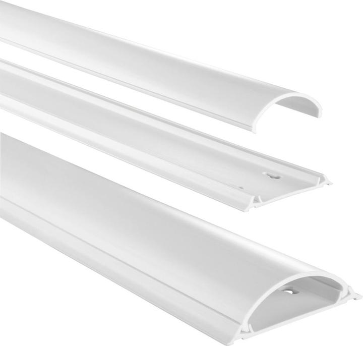 Produktbild Hama PVC-Kabelkanal, halbrund (Kabelkanal, 100 cm)