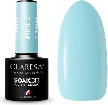Produktbild Claresa Soak Off Uv/Led Mint Gel Polish 2 5G (5 ml)