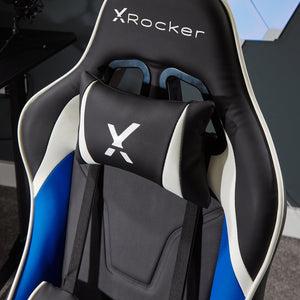 Image du produit X Rocker Chaise de jeu eSports compacte Agility JR Noire/Bleue