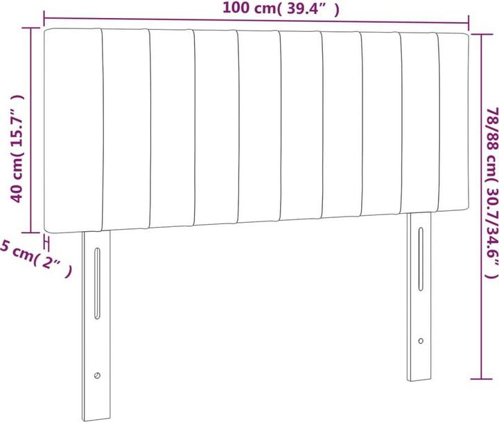 Immagine prodotto VidaXL Aldridge (100 x 5 x 88 cm)
