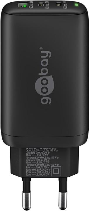 Actual product image Goobay Multiport quick charger (65 W)