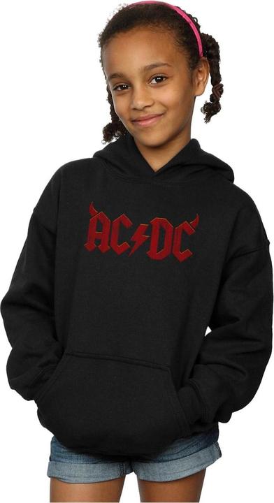 Produktbild AC/DC Horns Logo Kapuzenpullover Mädchen (104)