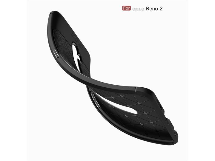 Immagine prodotto Screenguard Custodia Oppo Reno2 Design in pelle Copertura TPU (Oppo Reno 2)
