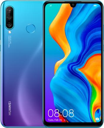 Huawei P30 Lite (6GB) New Edition (256 GB, Peacock blue, 6.15", Hybrid Dual SIM, 48 Mpx, 4G)