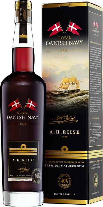 Immagine prodotto A.H.Riise Rum della Marina Militare Reale Danese (1 x 70 cl)