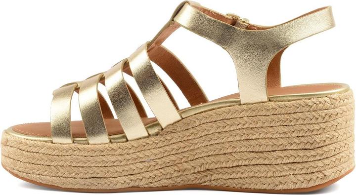 Produktbild Fitflop Platfforms Espadr. Leather Fisherman Wedge Sandals (39)