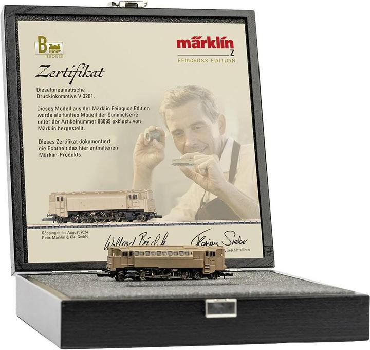 Produktbild Märklin Z Mä Dieseldruckluftlok V32 Drg Br (Spur Z)