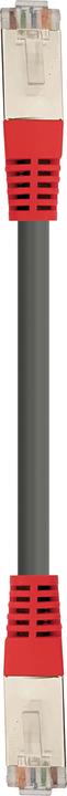 Actual product image Vivanco CAT 6 network cable, F/UTP, red plugs, 2m (F/UTP, CAT6, 2 m)