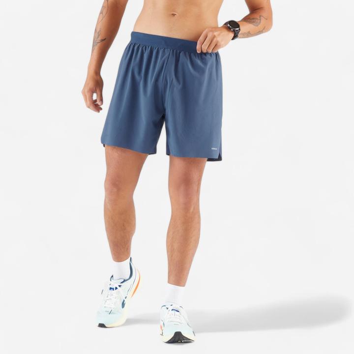 Actual product image Kiprun Laufshorts Herren - Run 500 Comfort blau (XL)